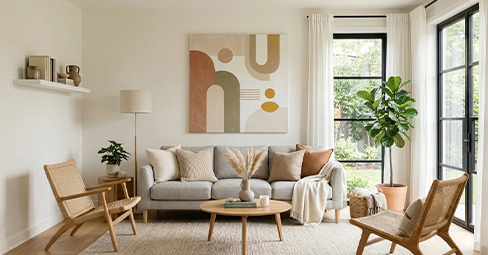 Idées de Toiles Modernes pour Rafraîchir Votre Intérieur à Petit Budget